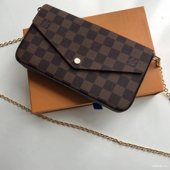 WIS Damier Vuitton Bag N63032 Pochette Felicie Louis 1230